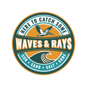 Waves & Rays Sticker Pack